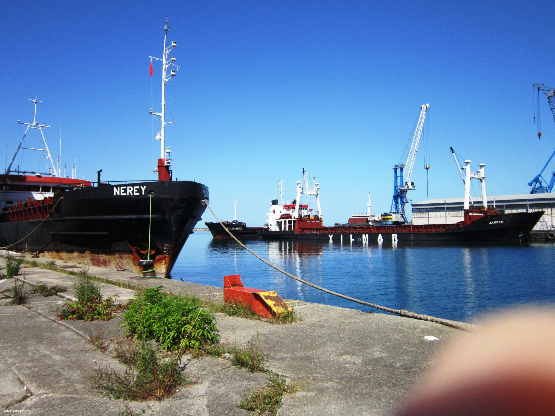 Hopa Limanında Sessiz Sedasız Çalışmalar